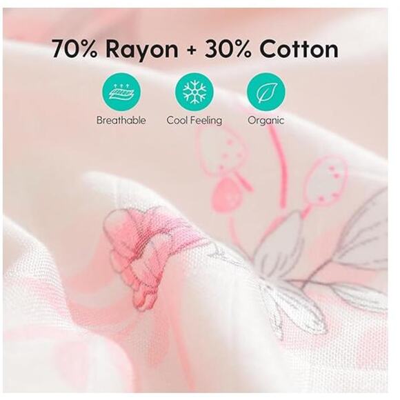 Muslin Baby Blanket, 4-Layer Muslin Cotton Swaddle 47 x 47 - Picture 8 of 8